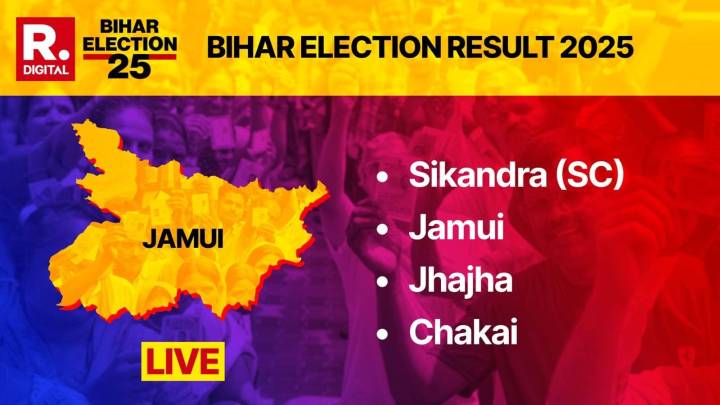 Jamui, Jhajha, Chakai, Sikandra (SC) Election Result LIVE Election News