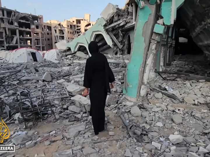 Gaza’s medical students help health system decimated by Israel’s war