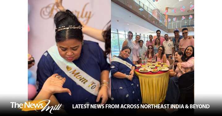 Inside Bharti Singh’s surprise baby shower bash with Laughter Chef team; Kashmera, Krushna and others join