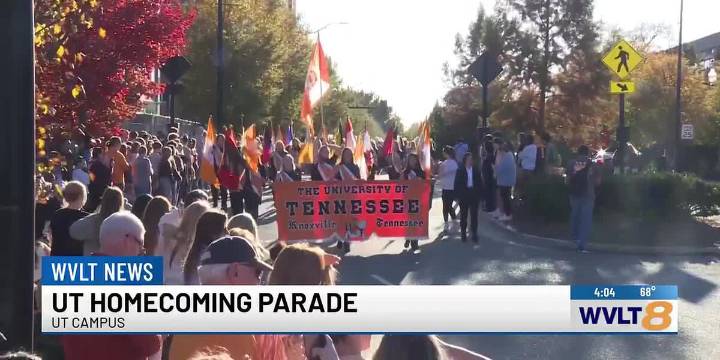 UT holds homecoming parade