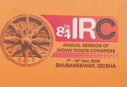 84th Indian Road Congress inauguration tomorrow in Bhubaneswar