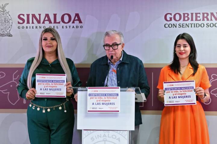 Sinaloa se adhiere a la iniciativa federal para combatir la violencia contra las mujeres