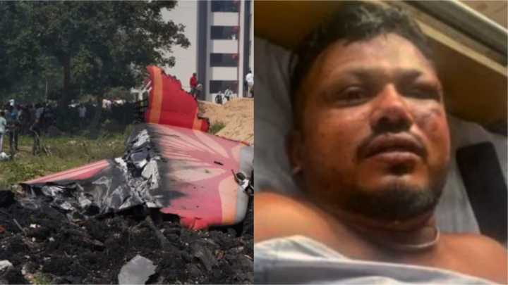 El único sobreviviente del accidente aéreo que dejó 260 muertos en India habló de sus secuelas: 'Dios me dio la vida, pero me quitó toda la felicidad'