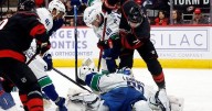 Aho scores in OT to lift Hurricanes to 4