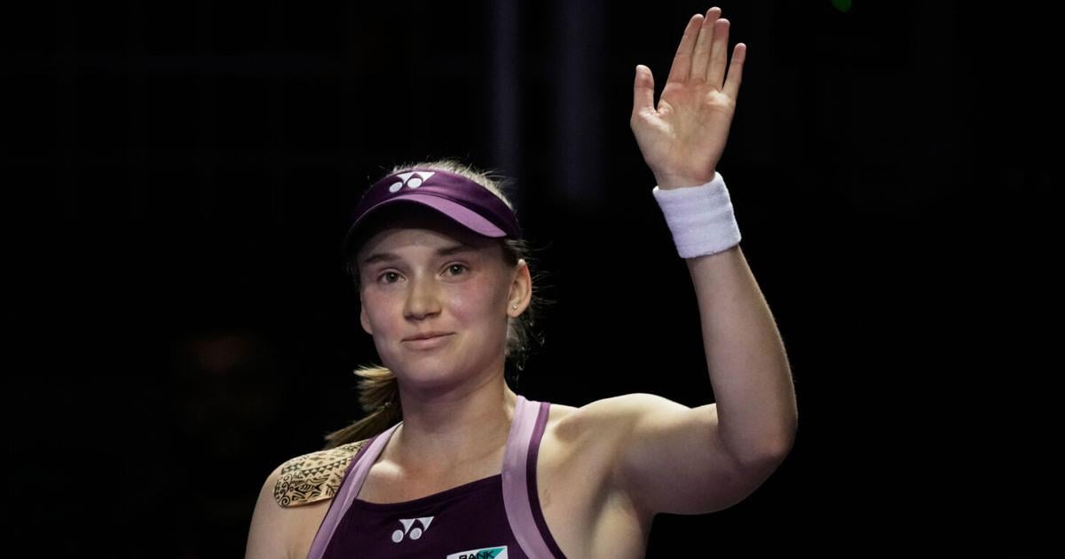 Rybakina beats Pegula, moves into WTA Finals title match