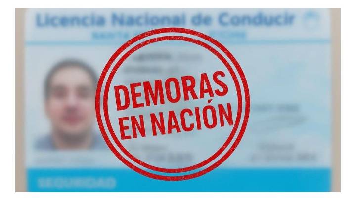 Santo Tomé denunció demoras en la entrega de licencias de conducir por falta de insumos de Nación