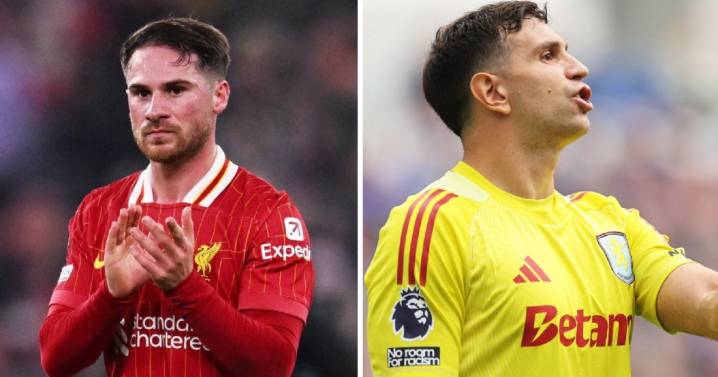 Mac Allister asistió y le ganó el duelo a Dibu Martínez: Liverpool derrotó a Aston Villa