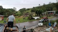 Dos tornados y una tormenta supercelular provocaron daños en Misiones y zonas fronterizas