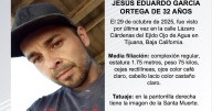 Se busca a Jesús Eduardo García Ortega de 32 años de edad