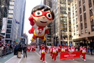 My two unbelievable days as a Macy’s Thanksgiving Day Parade balloon holder.