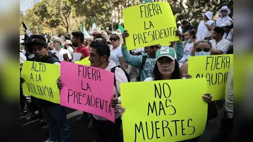 La Generación Z se moviliza contra Claudia Sheinbaum y denuncia la violencia en México