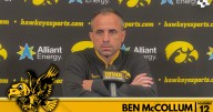 Why did Ben McCollum want Cooper Koch back at Iowa?