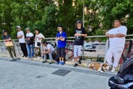 Identifican a más implicados en la paliza al policía: una familia de origen nicaragüense