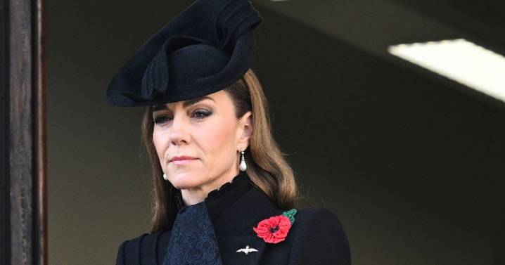 Kate Middleton visibly emotional as she makes huge change to Remembrance Sunday tradition