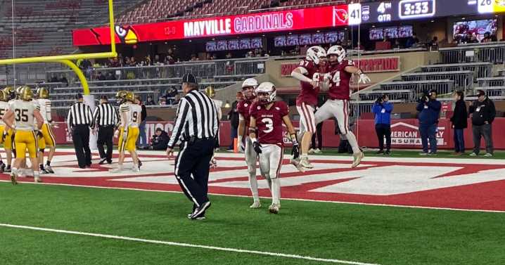 Mayville secures D5 state championship with 42-32 win over Northwestern