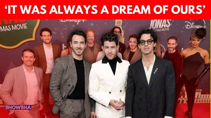 Jonas Brothers Bring Their Star Power To ‘A Very Jonas Christmas Movie’ NY Premiere