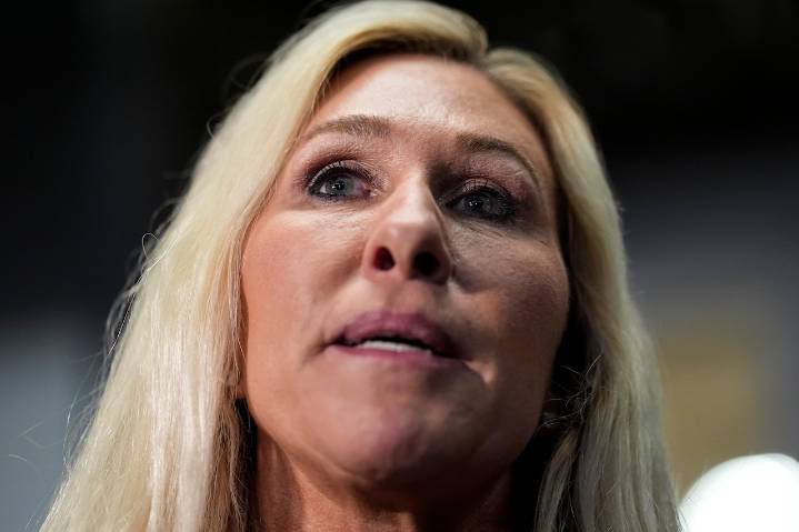 Marjorie Taylor Greene says there’s 1 reason why she keeps criticizing Trump