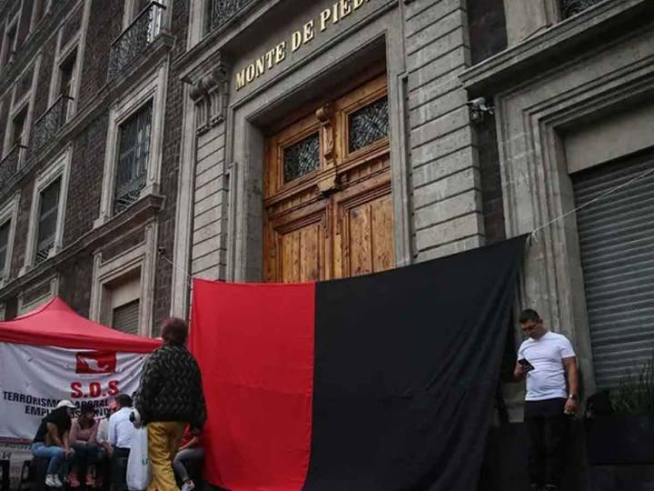 Nacional Monte de Piedad mantendrá huelga; 302 sucursales seguirán cerradas en todo el país