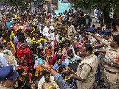 Temple stampede in India’s Andhra Pradesh kills at least 9