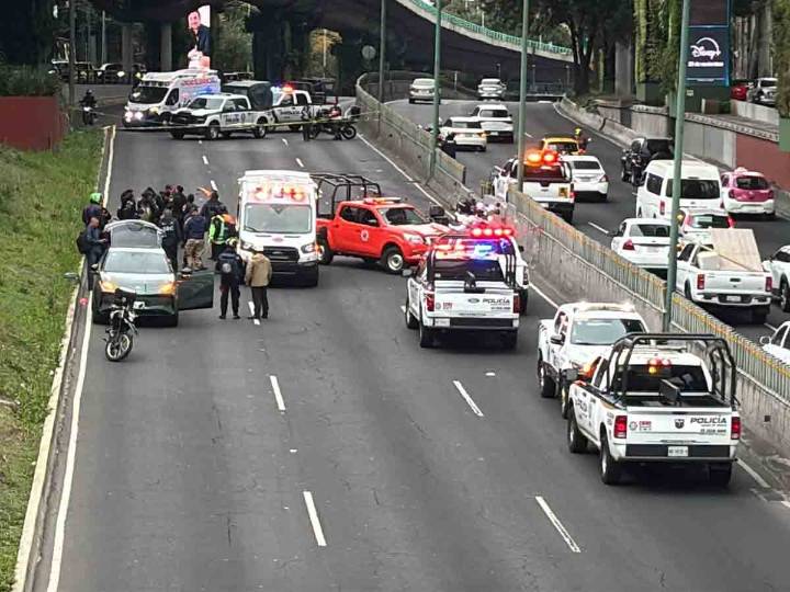 Fallece motociclista en fuerte accidente sobre Periférico Sur, cerca de San Jerónimo