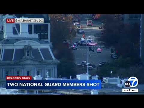 2 National Guardsmen shot near White House,  officials say
