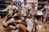 PHOTOS: Goodrich, Williamston compete in D2 girls volleyball regional semifinal