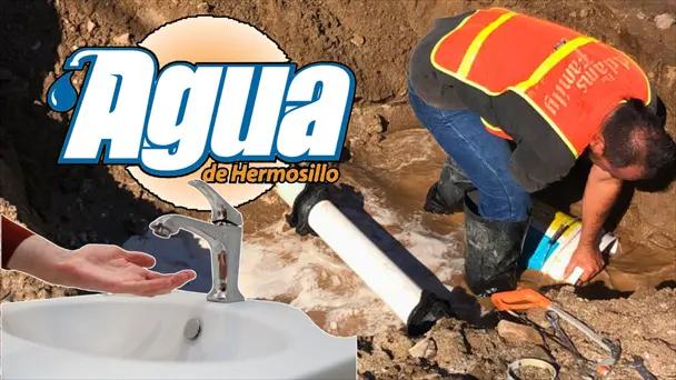 Faltará agua este jueves en varias colonias de Hermosillo