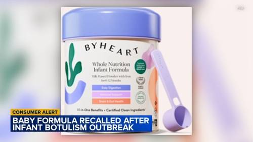 ByHeart formula recalled after 13 cases on infant botulism in 10 states, including Pennsylvania and New Jersey