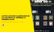 Listos los ocho clasificados de la Liga BetPlay: definida la primera fecha