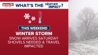 Isolated snow flurries continue Friday; Weather Impact Alert Days this weekend for first winter storm of the season