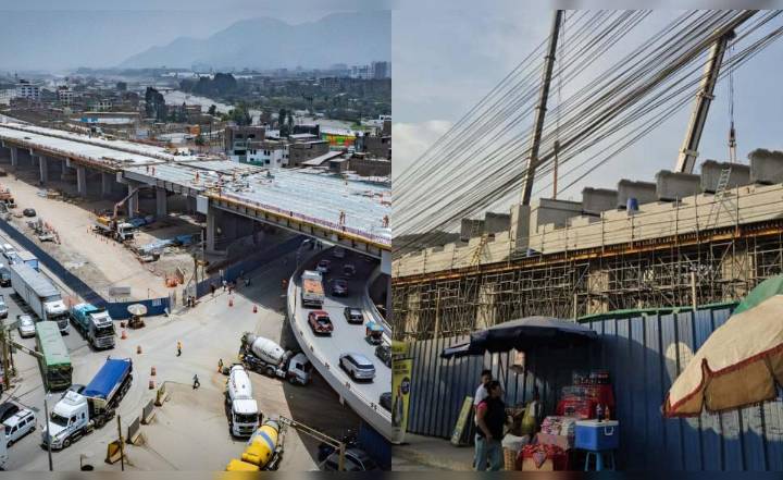 Construcción del bypass Las Torres de Lima entra a su etapa final, pero reportan caos vehicular durante ejecución