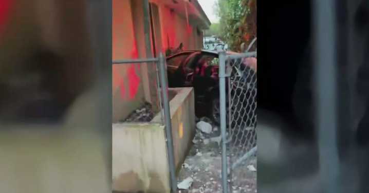 Car crashes into Westchester home; Miami-Dade homeowner later targeted by burglars, police say