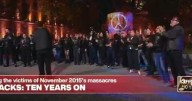 Survivors' choir sings Rival Sons at 2015 Paris attacks commemoration ceremony