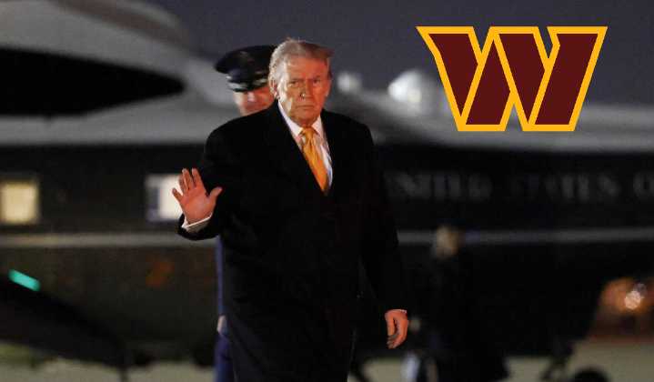 ¿Estadio Donald Trump en la NFL? El Presidente de Estados Unidos le pidió a Commanders que su recinto lleve su nombre