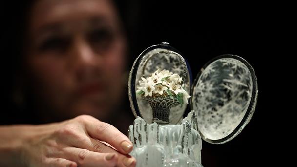 Huevo Winter Egg de Fabergé será subastado en Londres por Christie’s