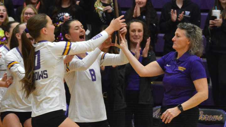 Watertown's volleyball team nails down third