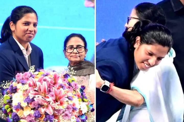CM Mamata Banerjee promises cricket stadium named after Richa Ghosh in Darjeeling