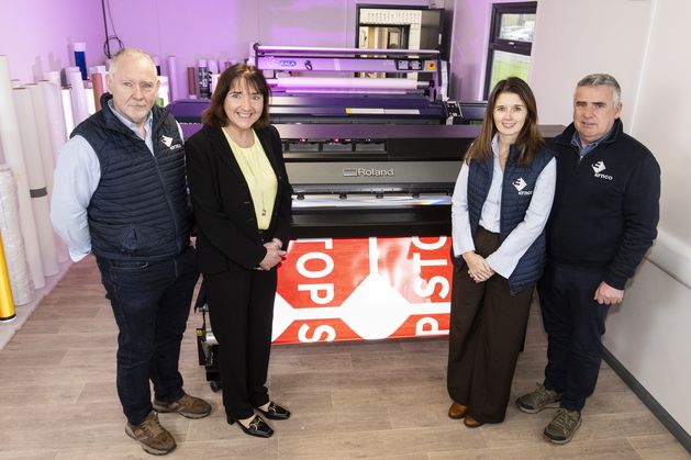 Fermanagh firm celebrates securing share in Irish road sign contract