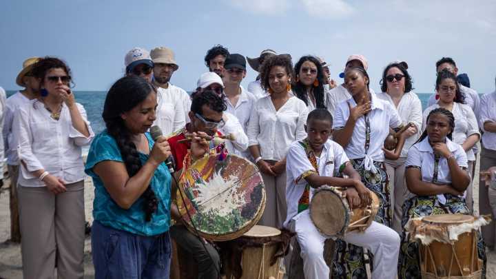 The heart of the world welcomes CELAC in Santa Marta amid rituals and ancestral songs in Tayrona Park