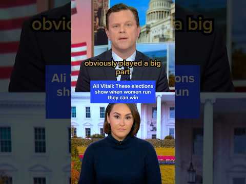 Ali Vitali: These elections show when women run they can win