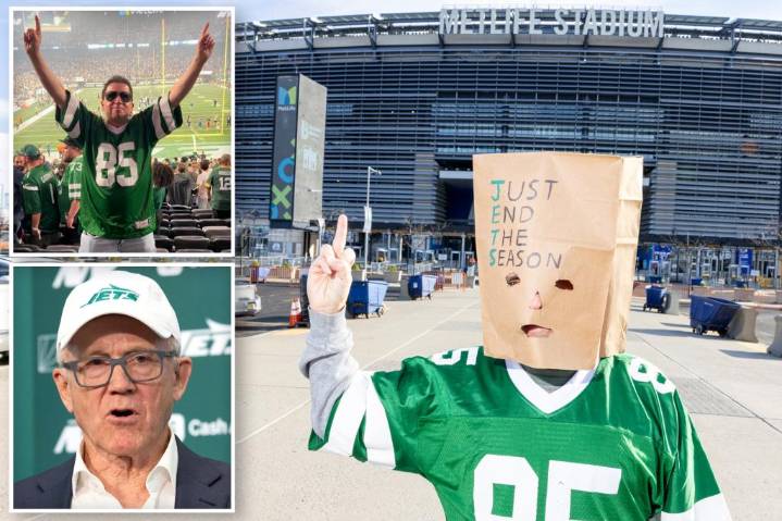 JUST END THE SUFFERING: Post reporter ready to drop Jets season tickets in family for 50 years
