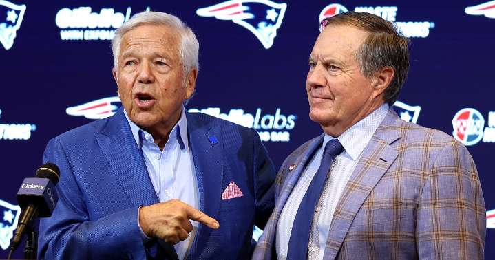 Robert Kraft joins Bill Belichick in Pro Football Hall of Fame semifinals