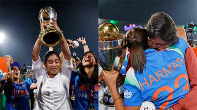 Jhulan Goswami in Tears, Mithali Raj Says ‘Thank You’ as Team India Hands Over Women’s World Cup Trophy to Legends in Emotional Moment