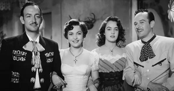 Época de Oro cine mexicano: Jorge Negrete y Pedro Infante juntos