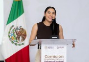 Gobernadora Indira Vizcaíno inaugura Audiencia Pública para la Reforma Electoral celebrada en Colima