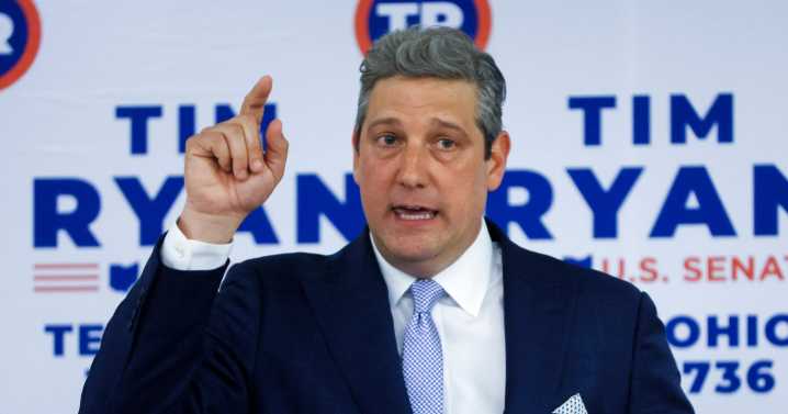 Former Ohio Congressman Tim Ryan not running for governor