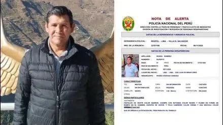 San Juan de Miraflores: obrero desaparece cuando se dirigía a su trabajo