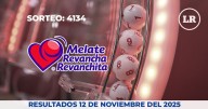 Resultados del Melate, Revancha y Revanchita 4134 del 12 de noviembre del 2025