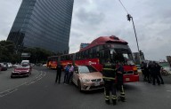 Casi 3 mil lesionados han dejado incidentes relacionados al Metrobús