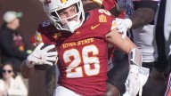 See photos from Iowa State vs Kansas, senior day at Jack Trice Stadium